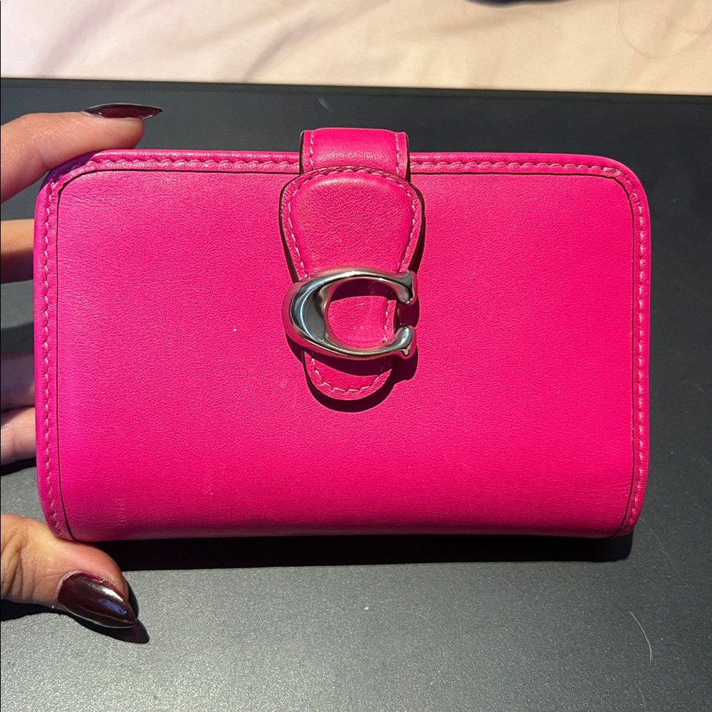 Coach Tabby Wallet Dragonfruit
